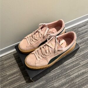 Fenty x Puma Creepers in dirty rose color way